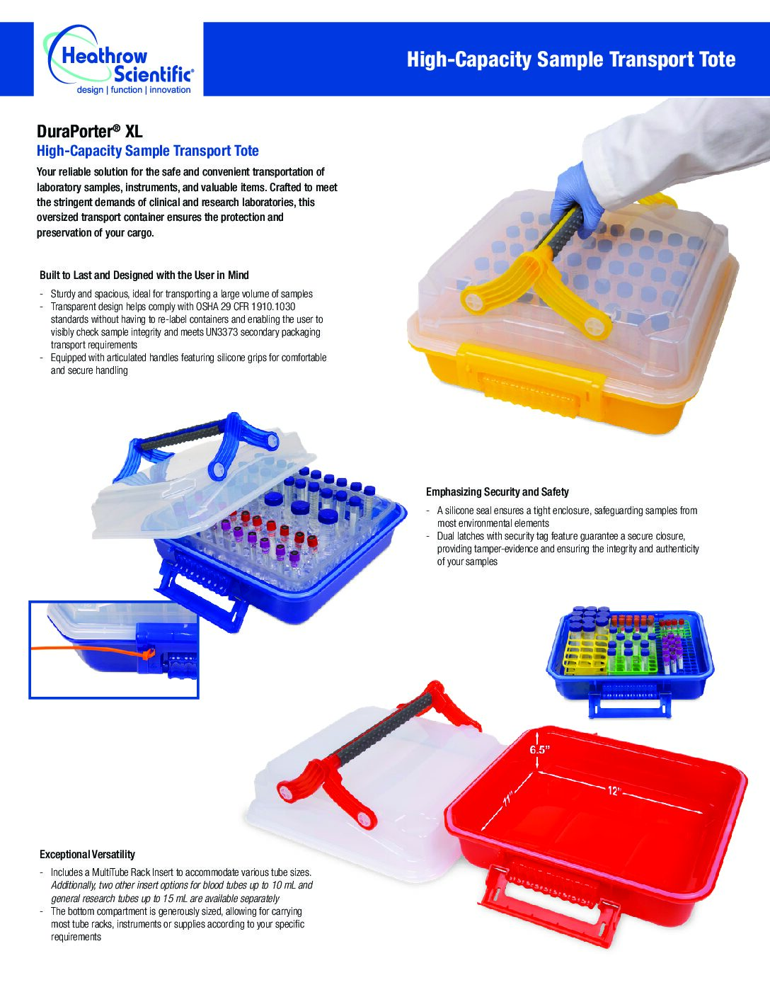 Duraporter XL contenitore maxi